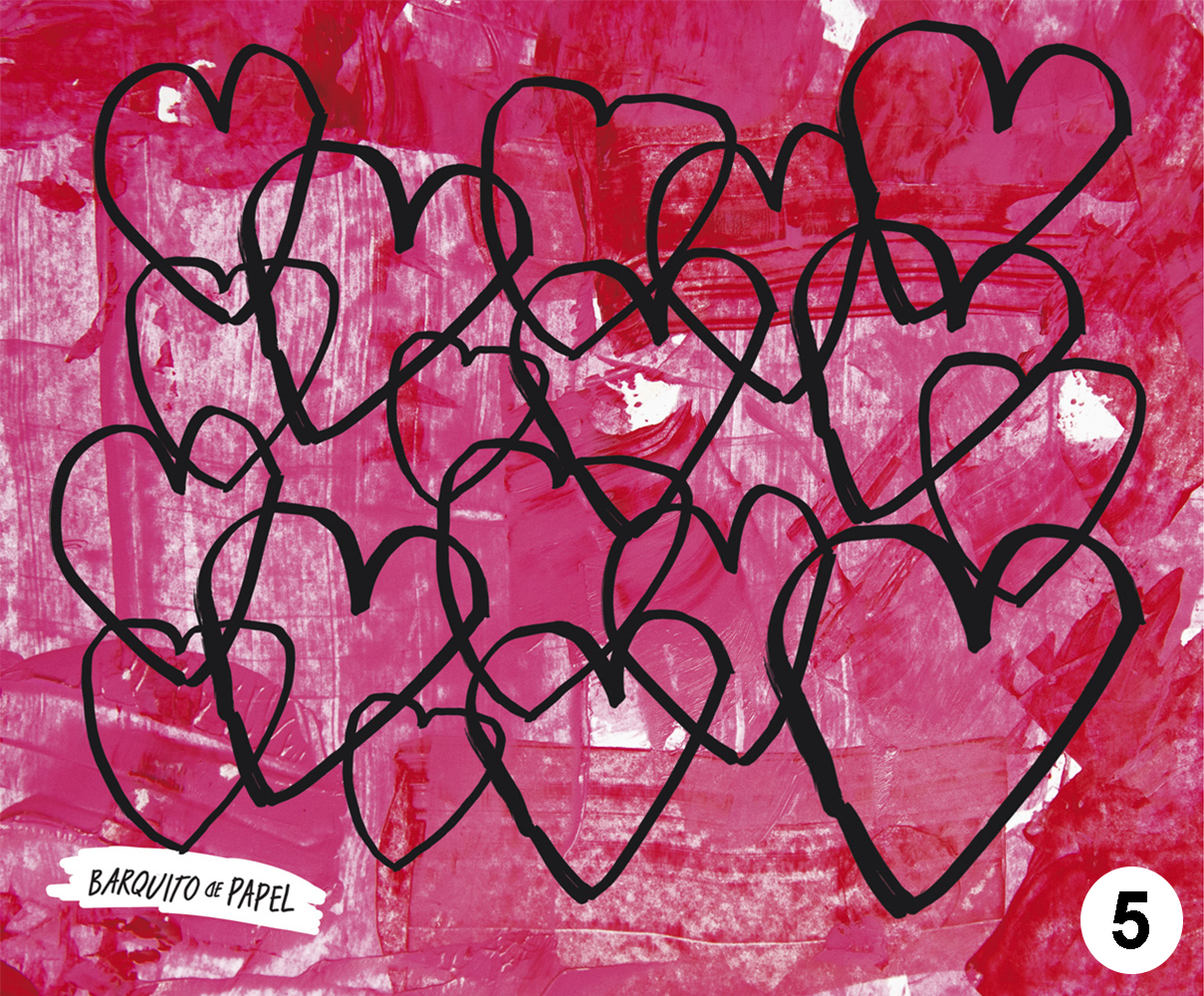 5 CORAZONES MOUSEPAD